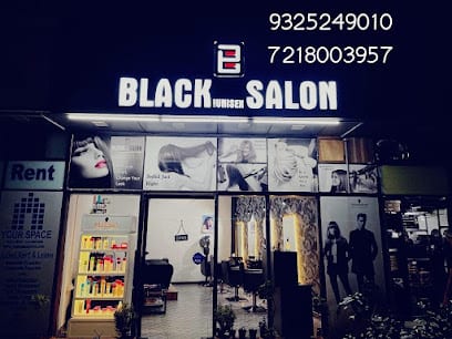 Black and grey unisex salon