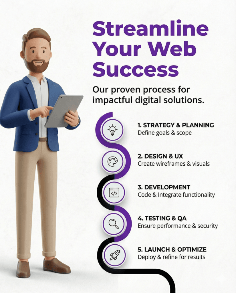 Web development process